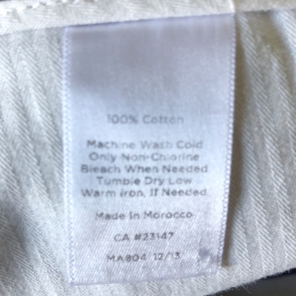 Talbots at the waist navy shorts with pockets and cuff size 8 - Picture 4 of 4